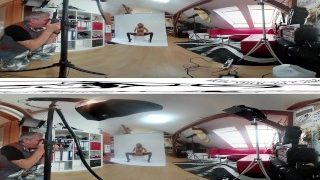 Famous pornstar Nicole Vice 01 photoshoot before masturbation 3DVR360 Up/Do
