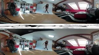 Teeny Sarah Kay photoshoot before whitebox masturbation vr scene 3DVR360 UD