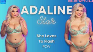 PROMO – Big Boob Curvy Athletic Adaline Star Blush Erotica BEVR