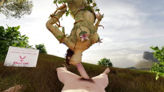 VReal_18K Poison Ivy Spinning Blowjob while Hanging from a Tree (Arkham Knight parody) – 3D CGI render