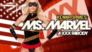 Busty Kenna James As CAROL DANVERS Breaks Brainwashing With Fuck VR Porn